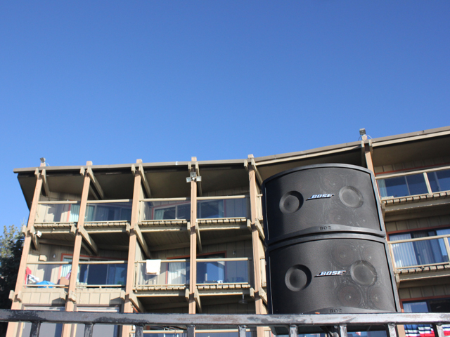 Bose Speakers at Lakeshore Lodge